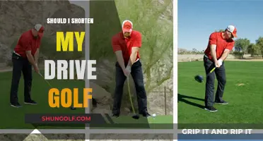 Should I Shorten My Drive Golf: Pros and Cons to Consider