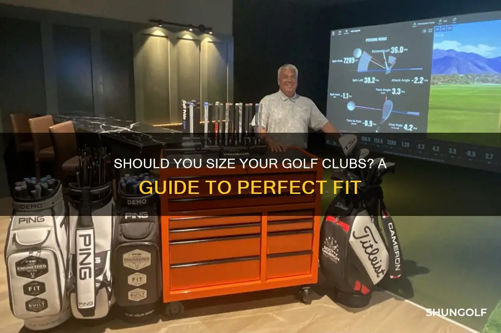 should i size my golf clubs