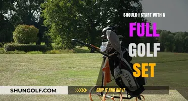 Should I Start with a Full Golf Set: A Beginner's Dilemma