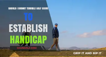 Should You Submit Poor Golf Scores to Establish Your Handicap?