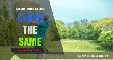 Mastering Golf Swings: Should All Clubs Be Swung Identically?