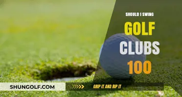 Should You Swing Golf Clubs 100 Times? Pros, Cons, and Tips