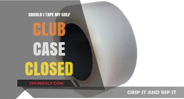 Should You Tape Your Golf Club Case? Pros, Cons, and Tips