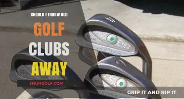 Should You Toss Old Golf Clubs? A Guide to Upgrading Wisely