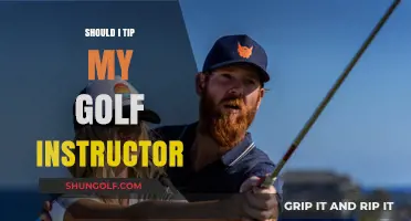 Tipping Etiquette: Golf Instructors and Your Wallet