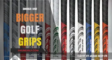 Enhance Your Game: The Pros and Cons of Bigger Golf Grips