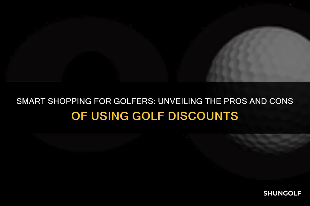 should i use golf discount