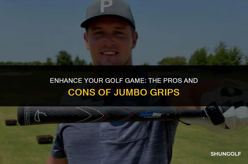 should i use jumbo golf grips