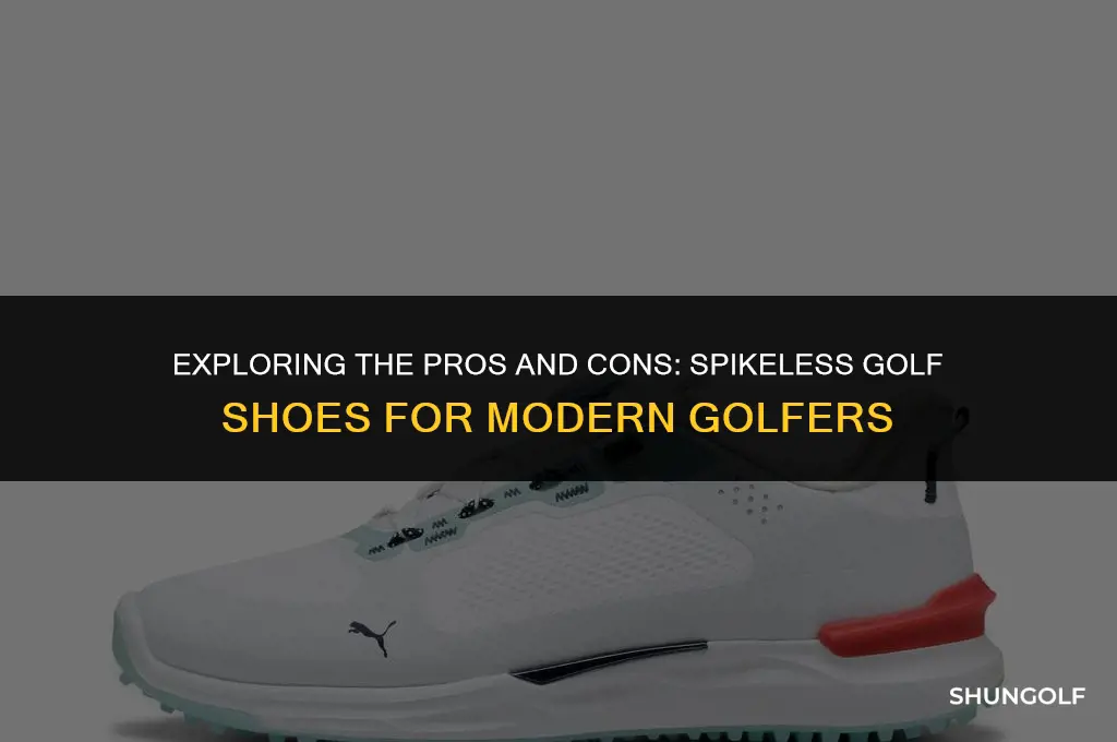 should i use spikeless golf shoes