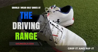 Driving Range Dilemma: Golf Shoes or Sneakers?