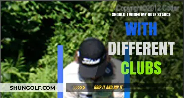 Widening Your Golf Stance: Club-by-Club Guide for Better Balance
