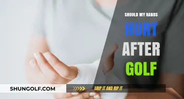 Golf and hand pain: What's the connection?