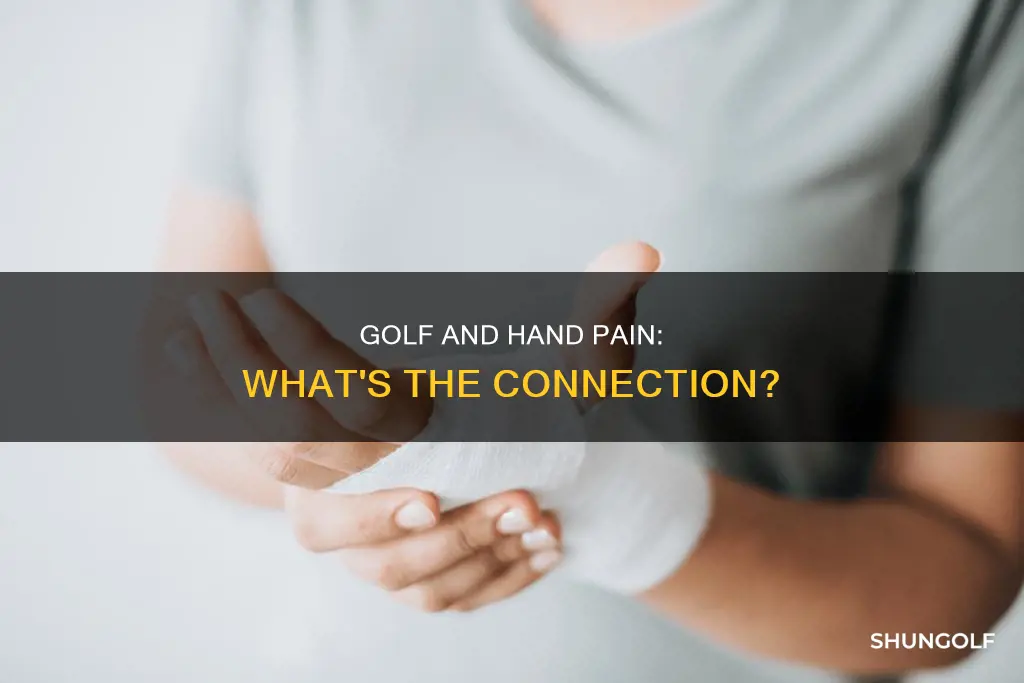 should my hands hurt after golf