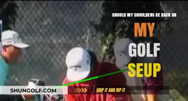 Shoulders Back in Golf Setup: Posture Tips for Better Swings