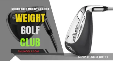 Lighter Golf Clubs: A Game-Changer for Senior Male Golfers?