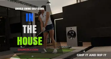 Should You Swing Golf Clubs Indoors? Pros, Cons, and Safety Tips