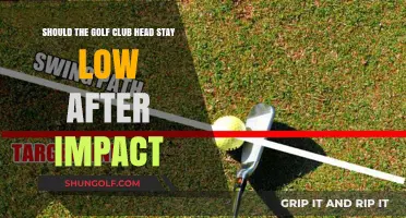 Should Your Golf Club Head Stay Low Post-Impact? Expert Insights
