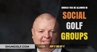 Should Ties Be Allowed in Social Golf Groups? Pros and Cons