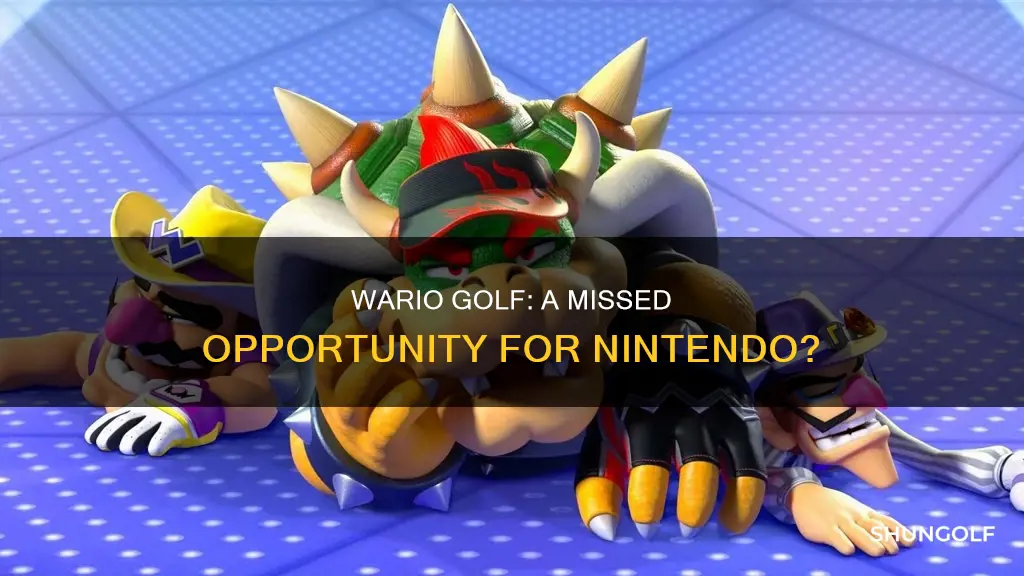 should ve been called wario golf