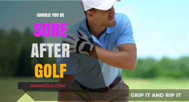 Golf and Muscle Soreness: What's Normal?