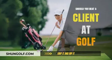 Should You Beat a Client at Golf? Pros, Cons, and Etiquette