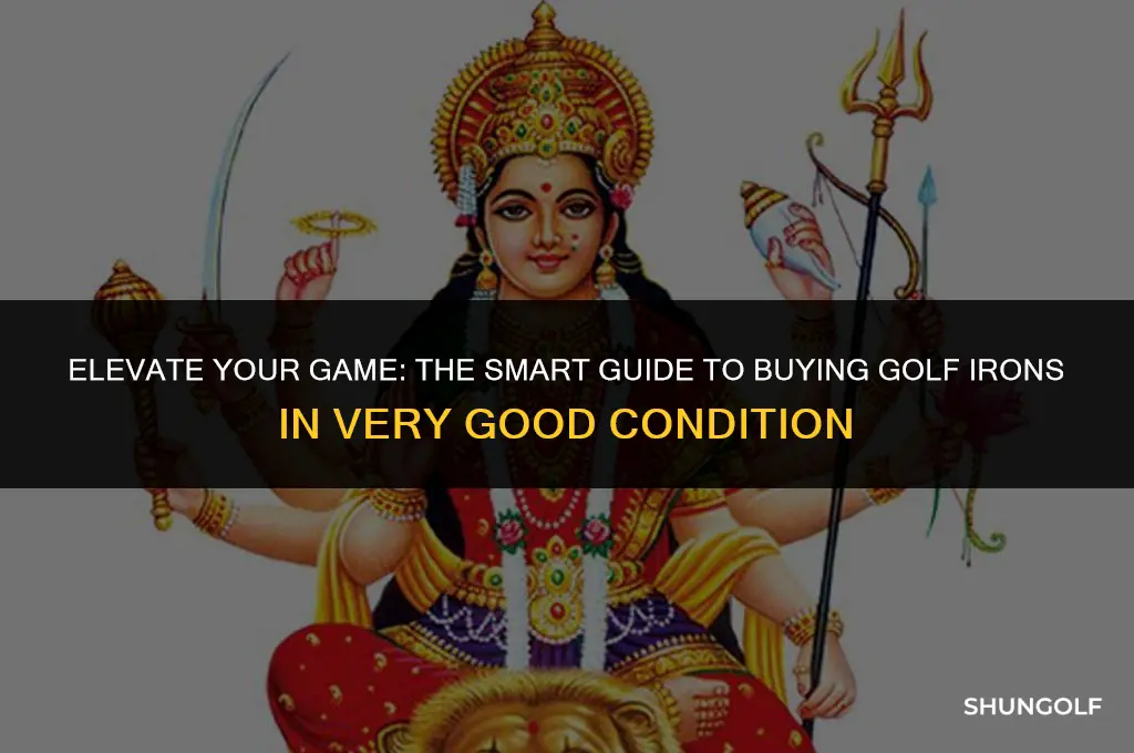 should you buy golf irons in very good condition