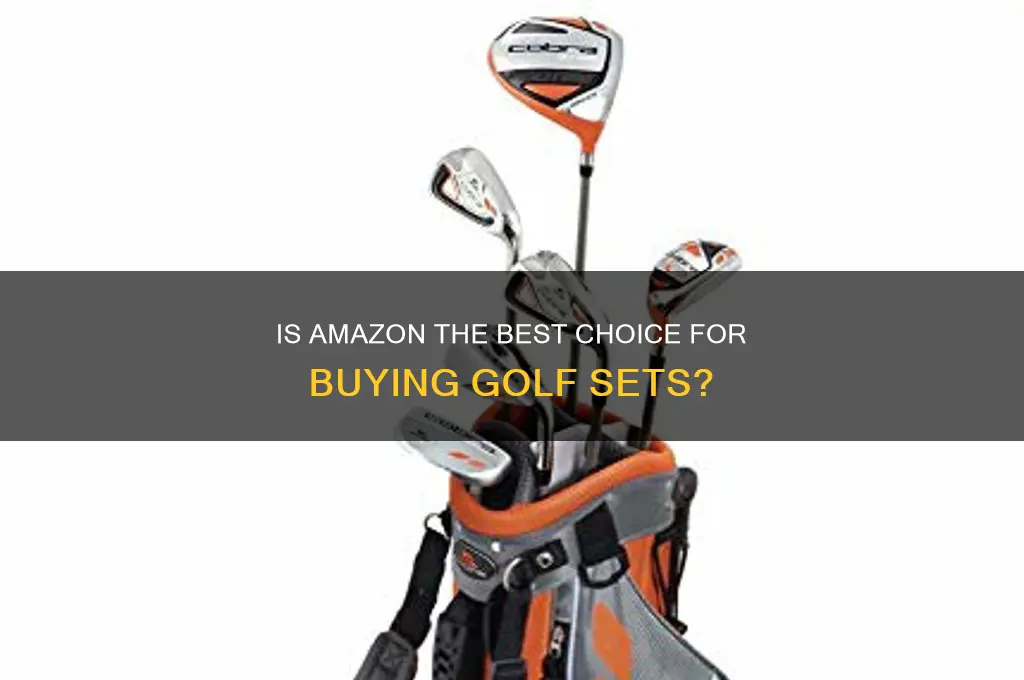 should you buy golf sets through amazon