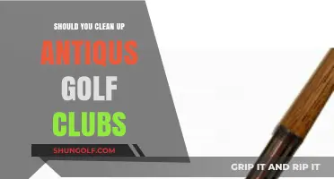 Should You Clean Antique Golf Clubs? Preservation Tips for Collectors