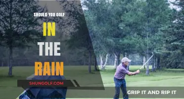 Golfing in the Rain: Good or Bad Idea?