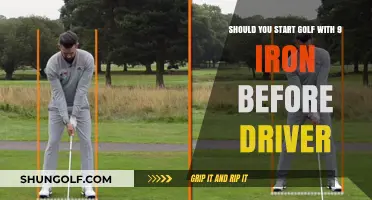 Mastering Golf: The Debate on Starting with a 9 Iron vs. Driver