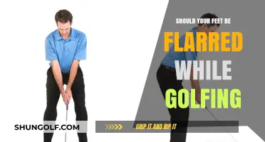 Flared Feet in Golf: Enhancing Swing Stability or Hindering Performance?