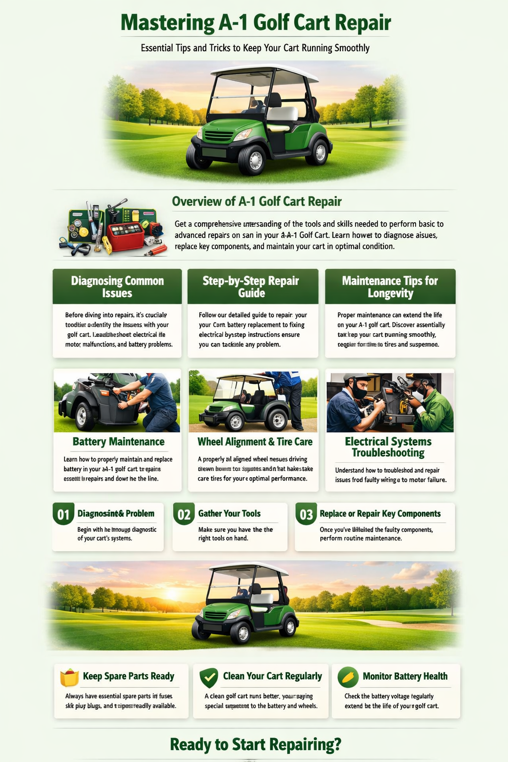 a-1 golf cart repair
