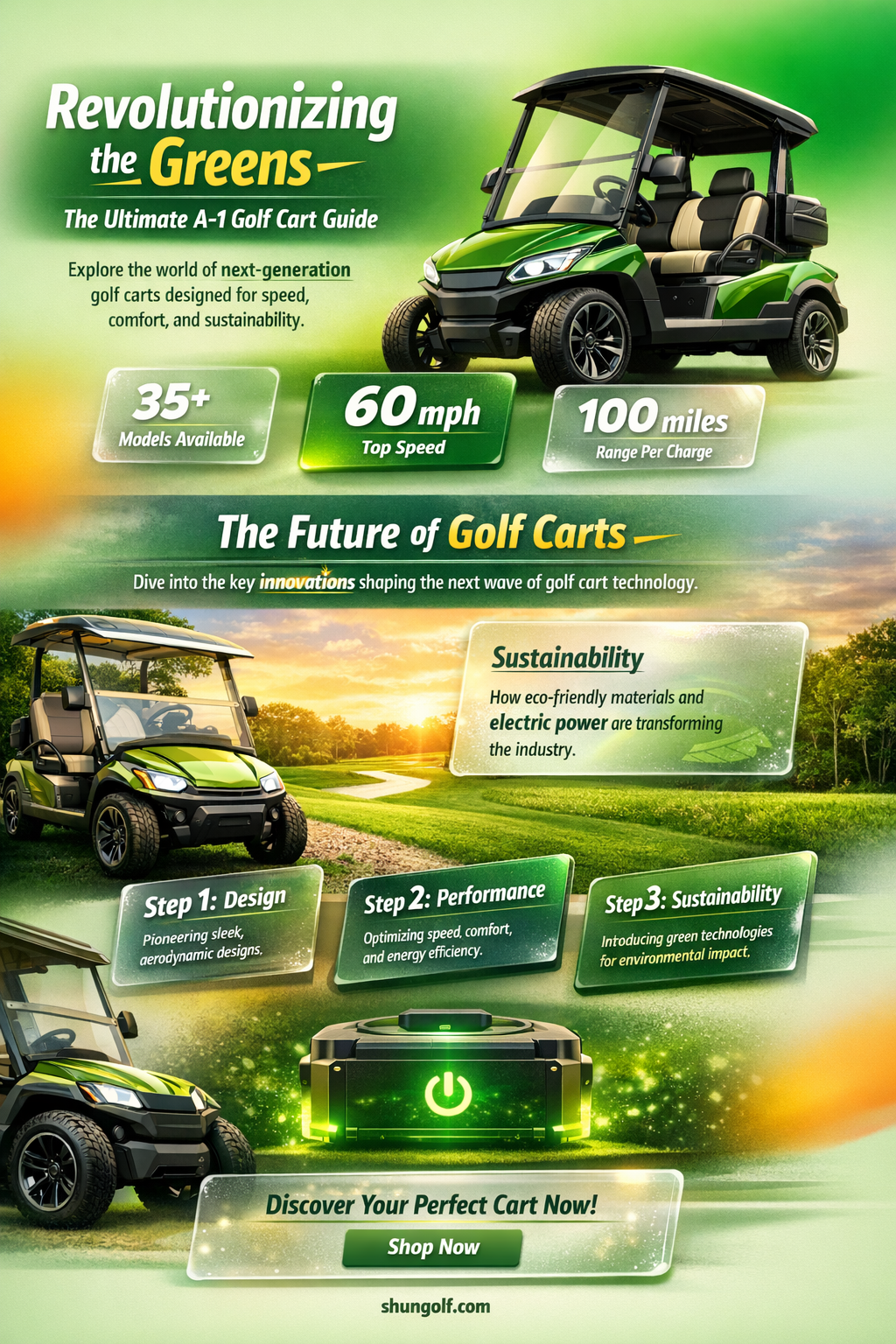 a-1 golf cart
