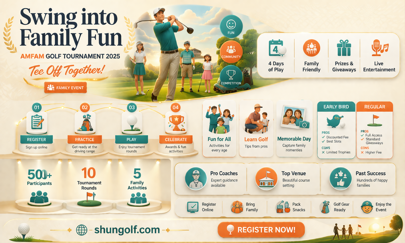 am fam golf tournament 2025