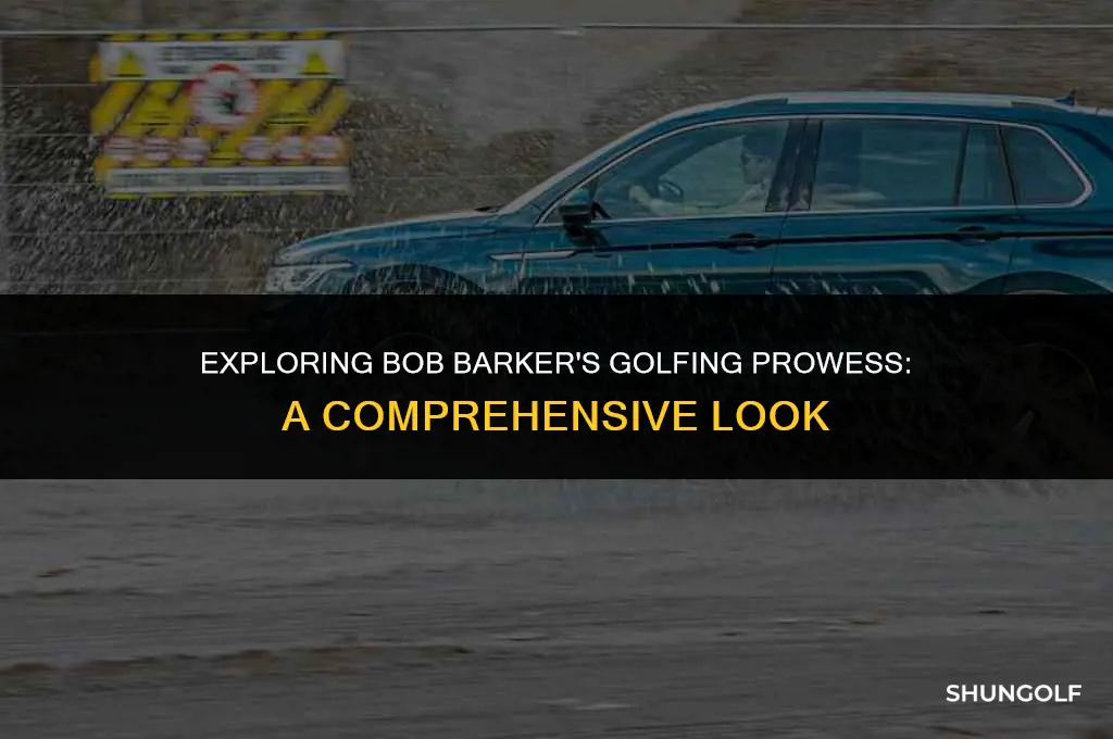 was bob barker a good golfer