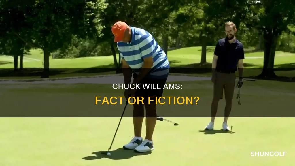 was chuck williams a real golfer