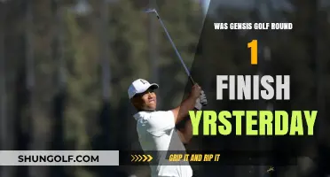 Genesis Golf Round 1: Recap of Yesterday's Exciting Finish