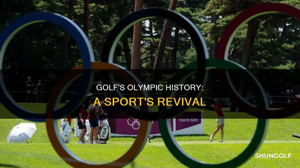 was golf ever an olympic sport