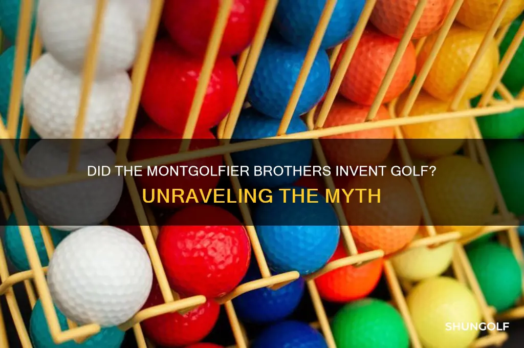 was golf invented by the montgolfier brothers