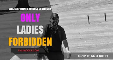 Was Golf Named 'Gentlemen Only, Ladies Forbidden'? Unraveling the Myth