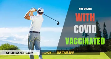 Golfer's COVID diagnosis: Was he vaccinated?