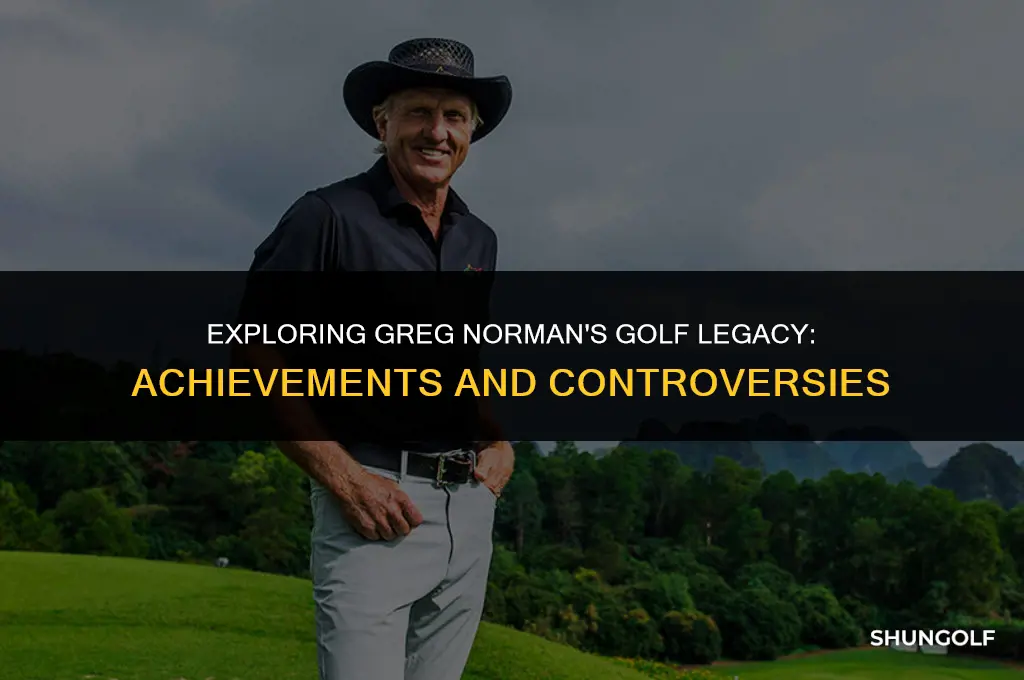 was greg norman a good golfer