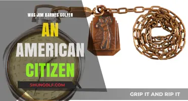Was Jim Barnes, the Golfer, an American Citizen?
