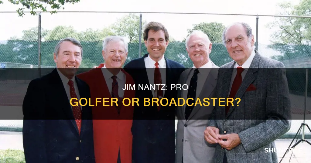 was jim nantz a pro golfer