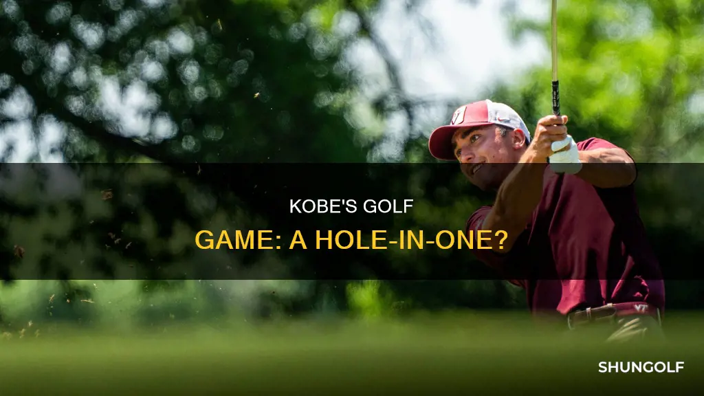 was kobe a golfer