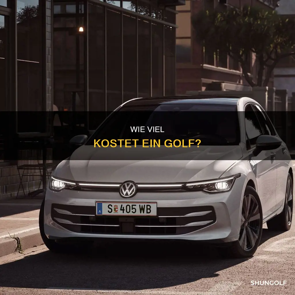was kostet ein golf