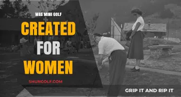 Golfing Gender Gap: Was Mini Golf Created for Women?