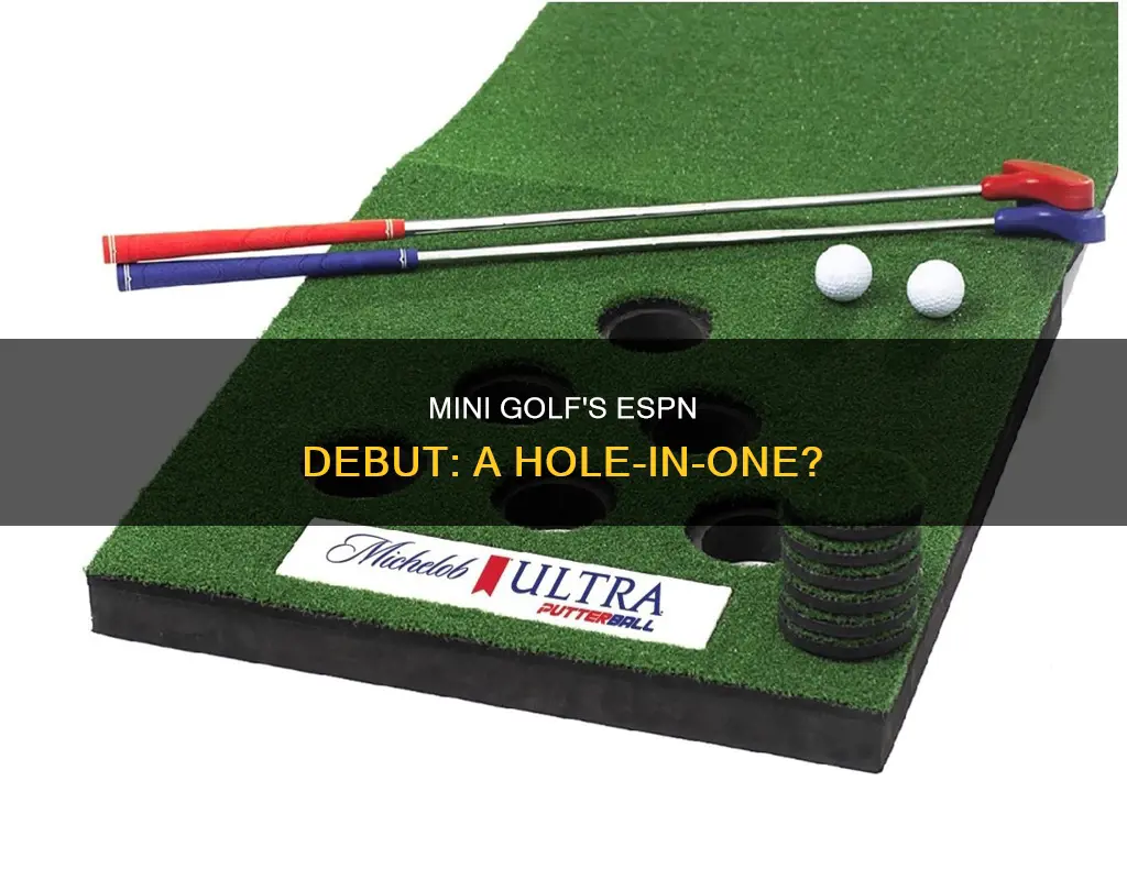 was mini golf on espn