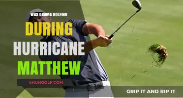 Obama's Golfing Hurricane: A Presidential Storm