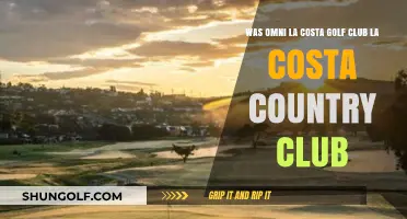 Was Omni La Costa Golf Club Formerly La Costa Country Club?